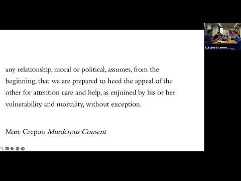 Critical Antiquities Workshop - Andrew Benjamin