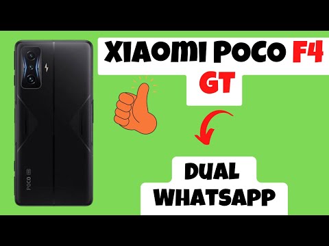 Xiaomi POCO F4 GT Dual Whatsapp || Second Whatsapp How to Install