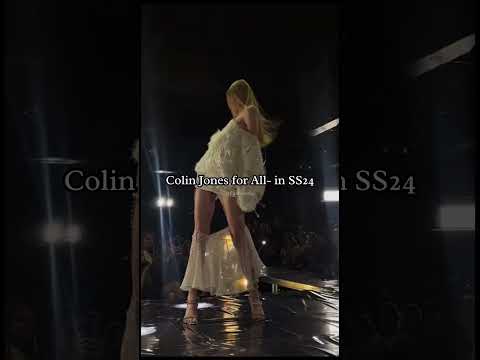 Colin Jones was MAD this fall! Her walk for ALL-IN SS24 #viral #fashion #model #foryou