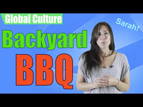 Backyard BBQ in Canada