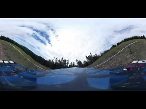 360 video of Downhill on Enduro track