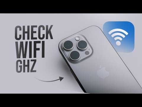 How to Check Wifi GHz on iPhone (tutorial)
