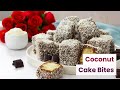 Easy Coconut Cake Bites (perfect for kids parties)