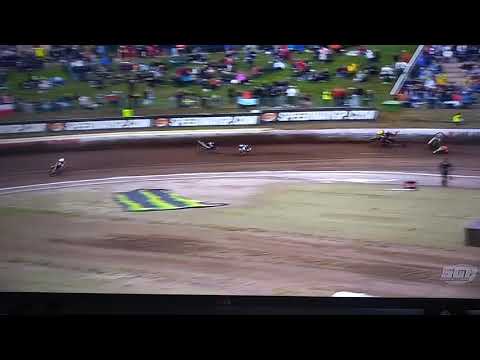 Grand Prix Malili bieg 6 Wypadek Dudek Lindgren i Fricke