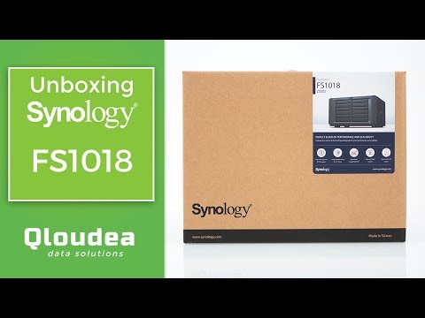 Unboxing Synology FS1018 - Servidor Full Flash de 10 bahías