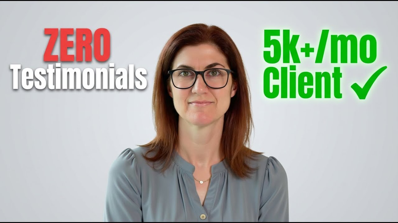 How I got my first AI client with zero testimonials (Do this Instead)