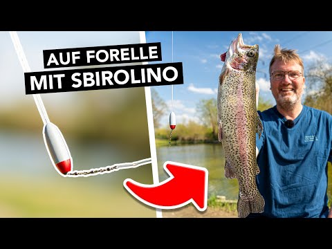 So fängst du FORELLEN mit Sbirolino! 🎣 (inkl. Montage, Köder & Technik)