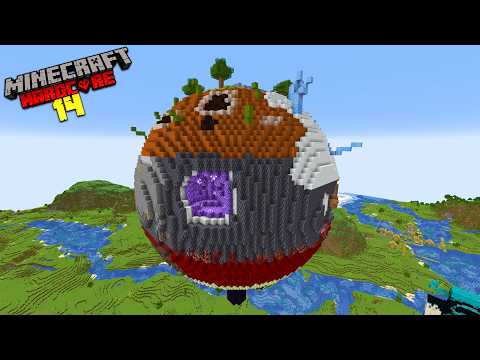 Game Beat - I BUILT A GIANT PLANET IN MINECRAFT HARDCORE ( HINDI ) *50+ Hours*