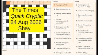 The Times Quick Cryptic 3388