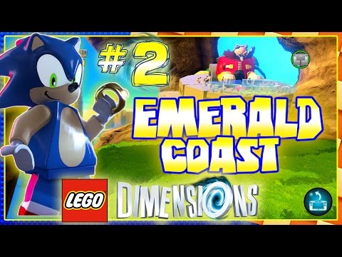 ABM: Sonic Dimensions - Emerald Coast & Dr Eggman!! Lego Dimensions Walkthrough 2! (60FPS)