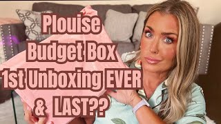 PLOUISE BUDGET BOX 1ST EVER UNBOXING WILL IT THE LAST? | HOTMESS MOMMA MD