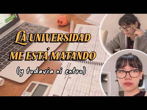 Poniendo mi FUTURO en manos de un EXAMEN | aplicando a la universidad