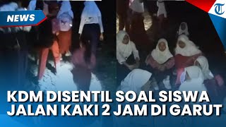 Langit Masih Gelap! Warga Sentil Dedi Mulyadi soal Siswa Jalan Kaki 2 Jam di Garut Berangkat Subuh