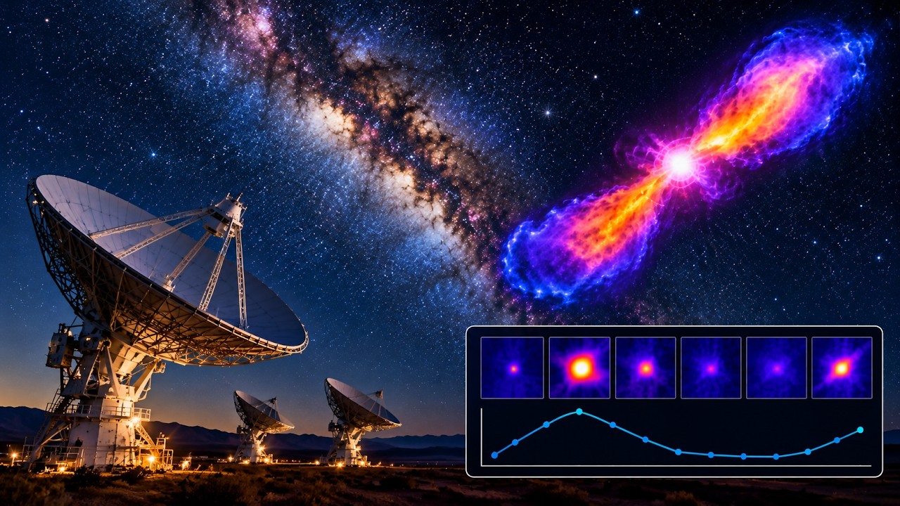 Una señal de radio misteriosa desconcierta a los astrónomos desde hace 20 años