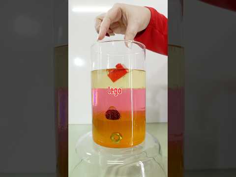 Mind-Blowing Liquid Density Experiment with Oil, Water & Honey! 🔬🧪