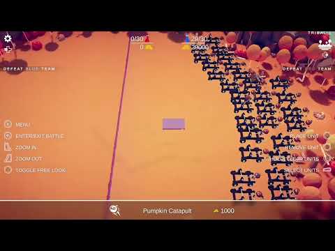 30 Pumpkin catapult vs 30 reaper tabs