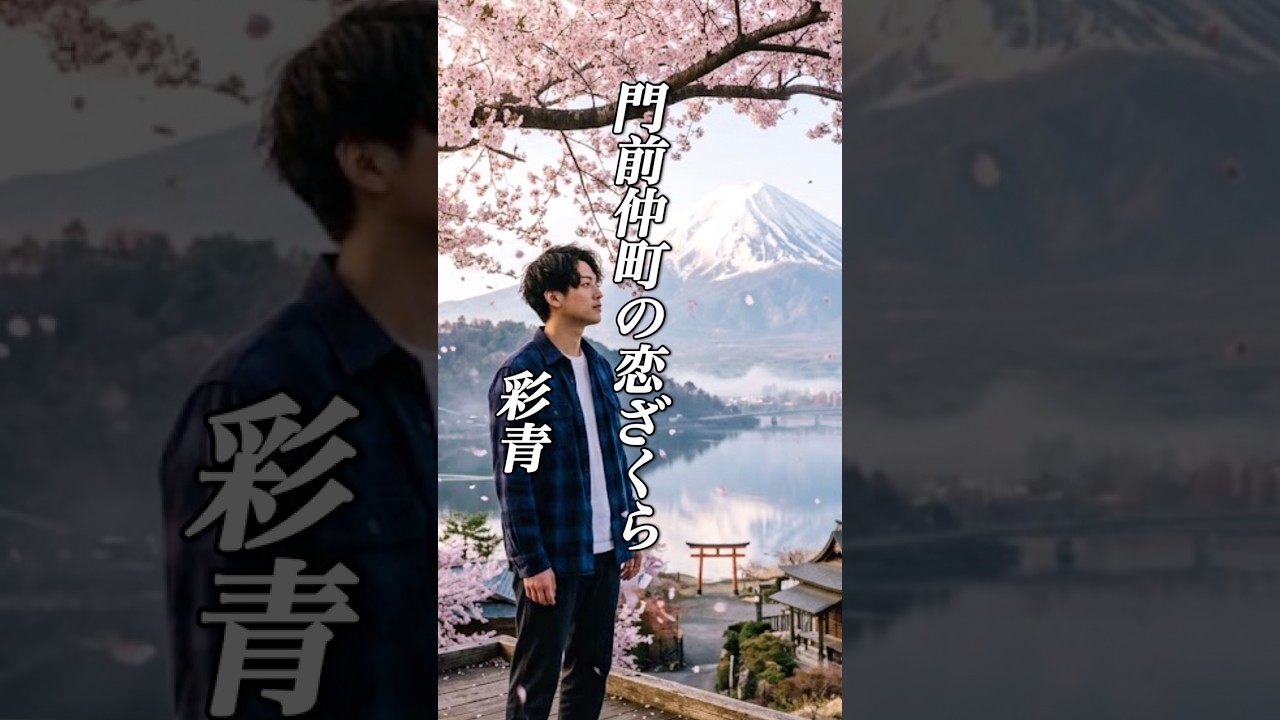 演歌『彩青 - 門前仲町の恋ざくら』ショートMV作ってみた！