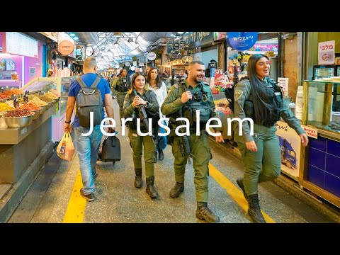 Jerusalem in The Evening: A Walk from Mahane Yehuda Market to the Old City.
