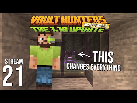 Vault Hunters SMP Season 3 - Stream 21 VOD - Vault Hunters 1.18