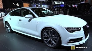 2015 Audi A7 TDI S-Line - Exterior and Interior Walkaround   2014 LA Auto Show