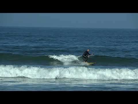Снимки с дрон и плаж на сърфиране на Coronado State Beach
