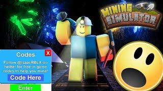 Mining Simulator Codes Wiki म फ त ऑनल इन व ड य - mining simulator codes roblox
