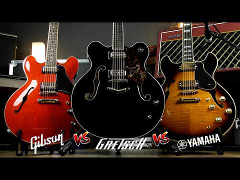 Battle of the Semis! Gretsch, Gibson & Yamaha