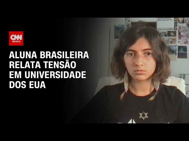 Aluna brasileira relata tensão em universidade dos EUA | BRASIL MEIO-DIA