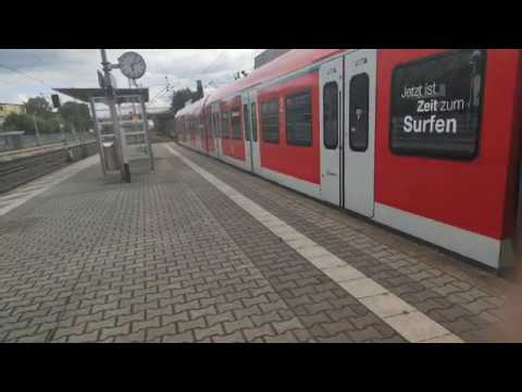 Abfahrt BR 423 als S3 nach Darmstadt Hbf in Langen (Hess)