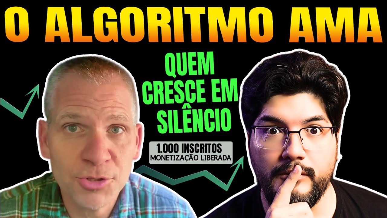 ESSE GRINGO DESVENDOU O ATUAL ALGORITMO DO YOUTUBE PARA CRESCER E MONETIZAR CANAL PEQUENO...