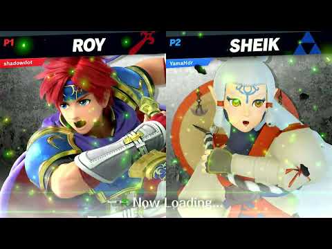 Clocktower Smash 107 - WF - Shadowdot (Captain Falcon, Roy) vs. GCB | Cybil (Sheik) - HDR