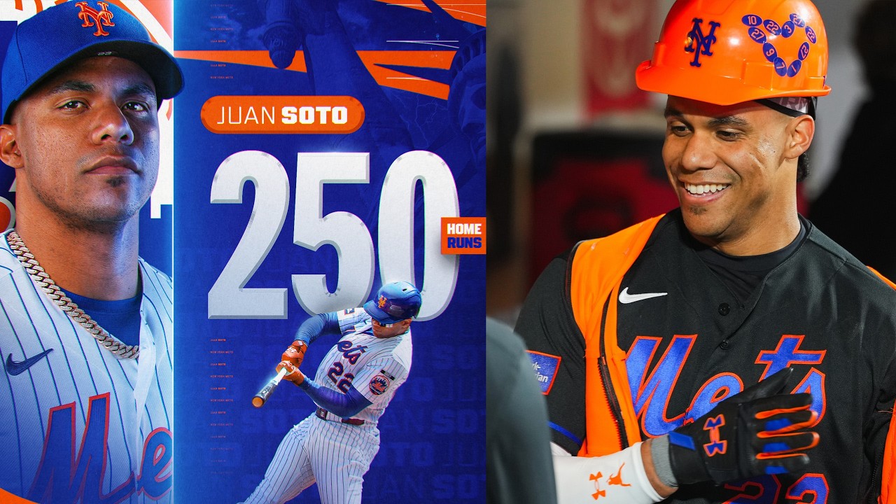 Juan Soto hits his 250th career homer with the Mets during the Subway Series 🔥 (Milestone alert 🚨)