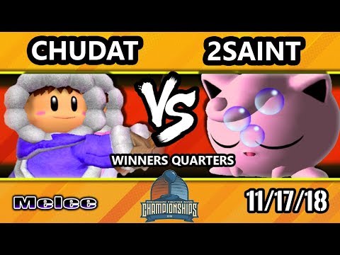DHATL18 SSBM - Liquid | Chudat (Ice Climbers) Vs. MnT | 2saint (Jigglypuff) - Smash Melee WQ