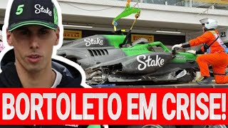 ÚLTIMAS PÉSSIMAS CORRIDAS DE BORTOLETO PODEM TIRAR ELE DA SAUBER PARA 2026?