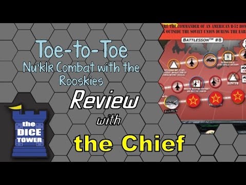 The Dice Tower: The Chief reviews Toe-to-Toe Nu'klr Combat with the Rooskies...whew