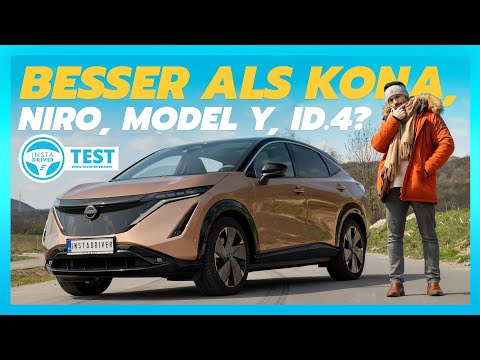 Nissan Ariya Test | ist er eine Alternative zu Tesla Model Y, IONIQ 5, ID.4 und Co.?