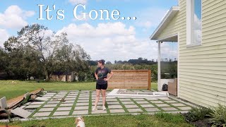 It's Gone! DISASTER Hurricane CLEAN UP {LIVE FOOTAGE}