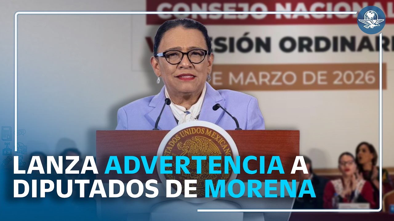 Rosa Icela Rodríguez advierte a Morena: “Nadie puede servirse del movimiento”