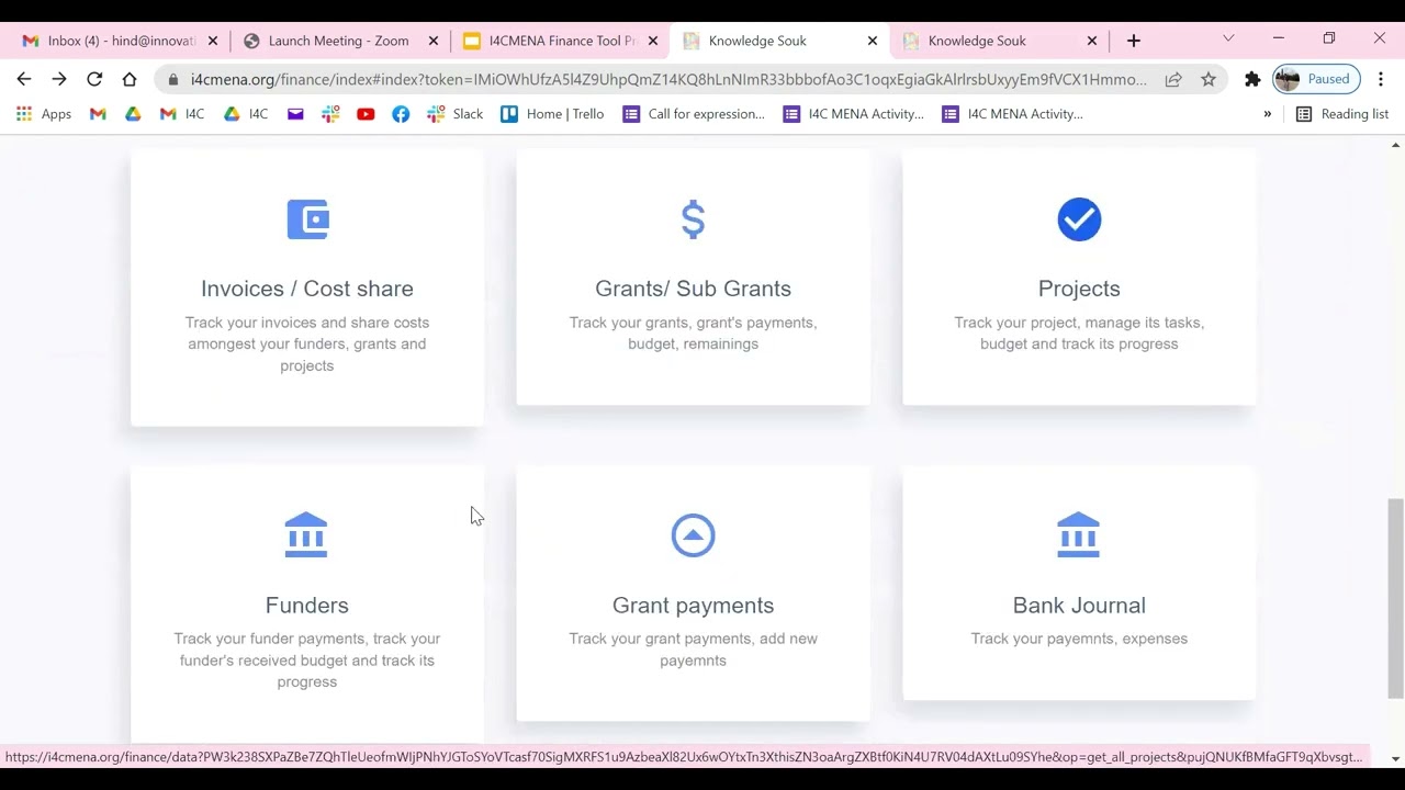 Finance Tool for NGOs - Walkthrough Demo Session