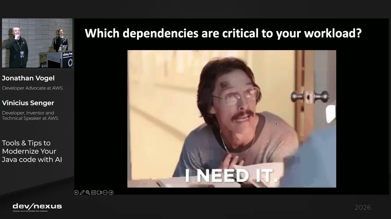 Devnexus 2026 - Tools & Tips to Modernize Your Java code with AI - Jonathan Vogel & Vinicius Senger