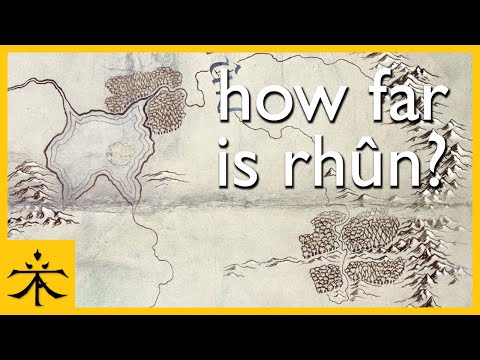 The True Location of the Mountains of Rhûn? | Map #Shorts