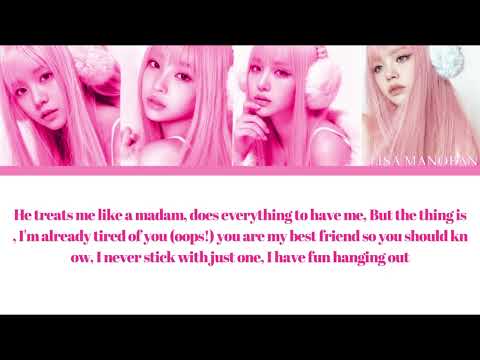 (ORIGINAL IA) BLACKPINK - Chicletin' | [with lyrics Eng/Br]