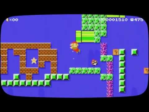 clouds n fish by josh - Super Mario Maker - No Commentary 1AB 1AC