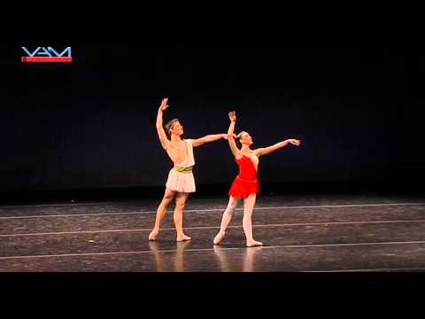 Regina Montgomery and Derek Dunn Pas de Deux from Diana and Acteon YAGP 2012