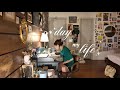*unfiltered* day in my life as an artist 💌 painting, packing art orders & pulling all-nighters