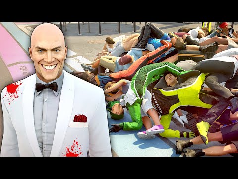 They Hired Me to Kill Everyone in Miami but I Also Killed the Game - Hitman 2
