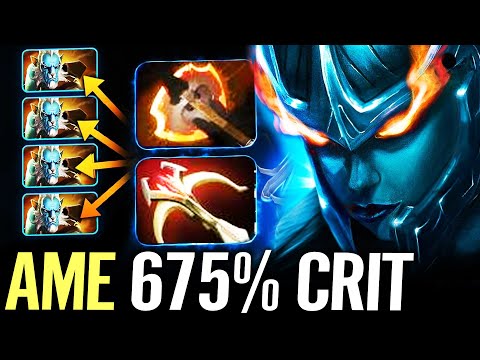 🔥 AME Phantom Assassin Fury + Daedalus Carry — 675% CRIT Hard Counter Phantom Lancer Dota 2 Pro