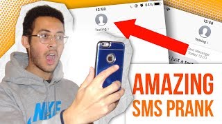 FAKE TEXT/SMS TRICK TO PLAY ON FRIENDS - HOW TO SEND ANONYMOUS SMS