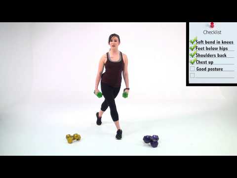 How to perform  a Curtsy Lunge