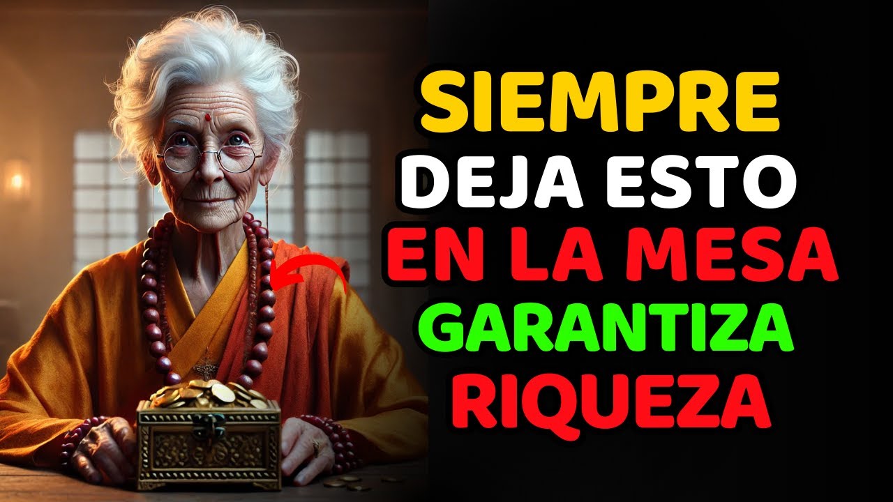 NUNCA quites este objeto de la mesa: ¡garantiza riqueza en el hogar! | Sabiduría Zen